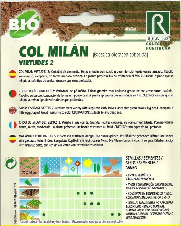 Col de Milán "Virtudes 2"